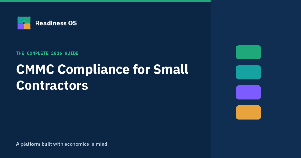 CMMC compliance guide for small defense contractors — Readiness OS